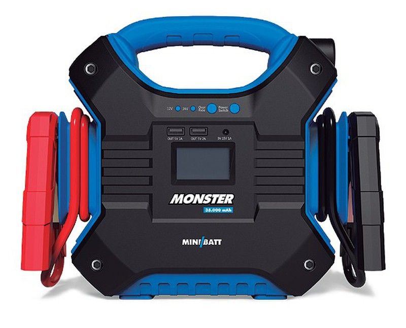MiniBatt MONSTER arrancador de baterias 35.000 mAh