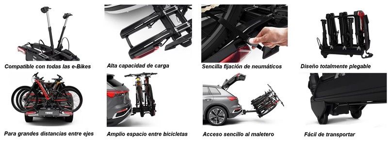 Compatible con todo tipo de bicicletas y bicicletas eléctricas