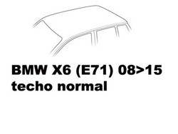 X6 (E71) 08>14 techo normal