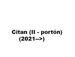 Citan (II - portón) 2021>