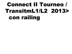Connect II Tourneo/Transit L1/ L2 13>22 con railing