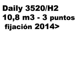 Daily 3520/H2 (10,8 m3) - 3 puntos fijación 14>