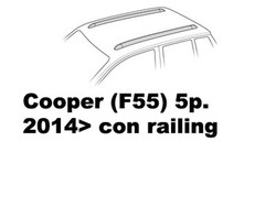 Cooper (F55) 5p. 2014> con railing