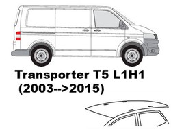 Transporter T5 L1H1 puntos anclaje (2003-->2015)