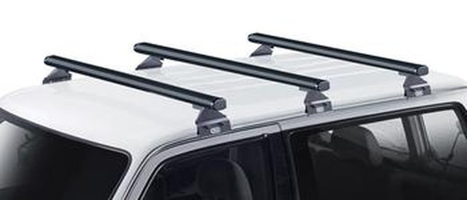 3 Barras Cargo Xpro en acero para VW Crafter - MAN TGE (17->) con T-Track