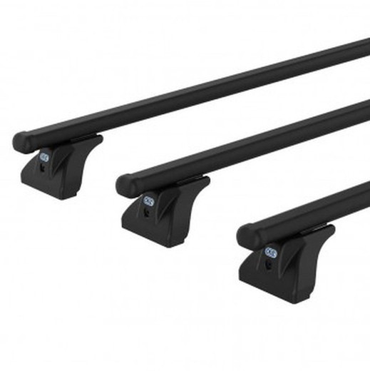 3 barras Cargo Xpro en acero para Berlingo XL/Partner Larga/Combo L2 (18->) /e-Partner L2