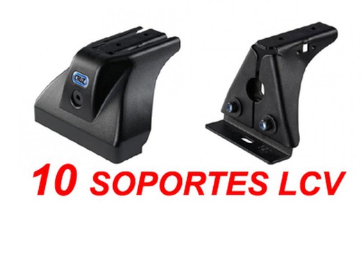 933-633 Kit 10 soportes CRUZ T. Hiace (96--07) (fixpoint)