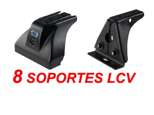 933-533 Kit 8 soportes CRUZ T. Hiace (96--07) (fixpoint)