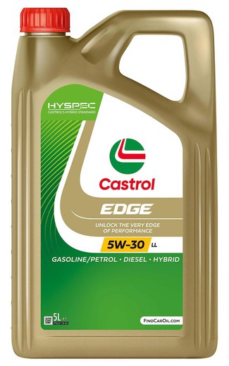 Aceite Castrol Edge 5W30 LL 5L