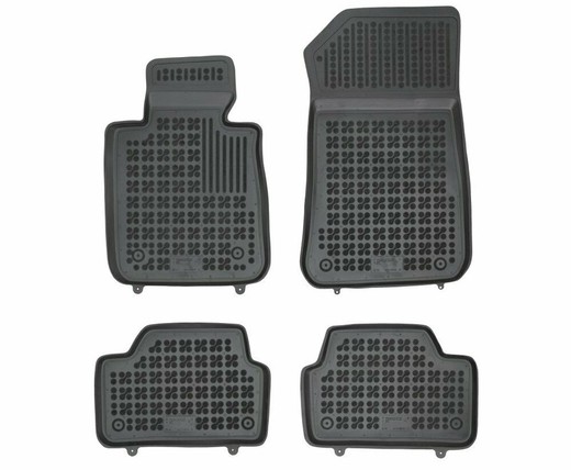 Alfombrillas Caucho Negro  BMW 1  (E87,F20 LCI) 04>18
