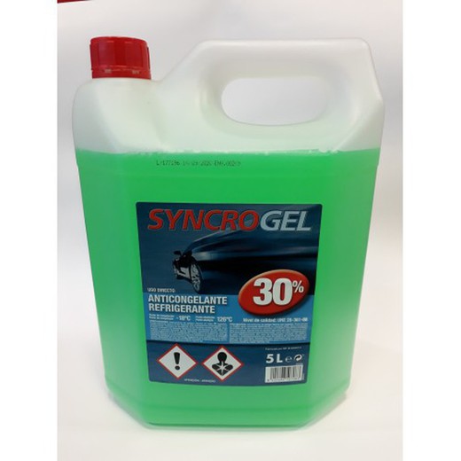 Anticongelante refrigerante Syncrogel 30% 5 Litros