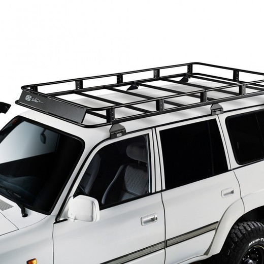 Baca portaequipajes para techo coche universal plata 135x5.5x7 cm