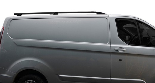 Barras SPORT Black Aluminio mod:S1 Ford Transit L3 2014>