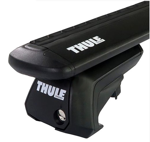 Barras thule en WingBar negras para Caddy/Caddy Maxi/Life (V - railing) (2020-->)