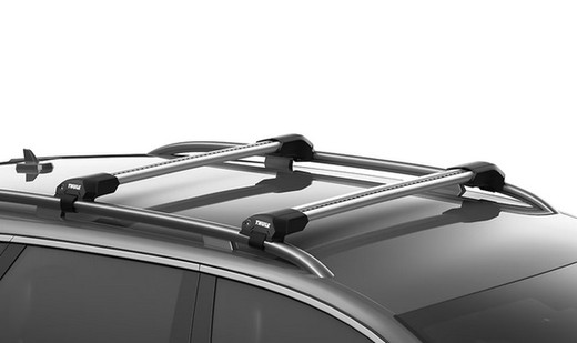 Barras Thule Raised Rail Edge GLK (X204) 5p. 08>15con barras