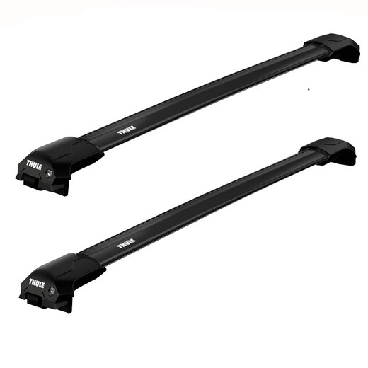 Barras Thule Raised Rail Edge negra para Barras WingBar Evo Sandero Stepway (III - railing) (2020-->)