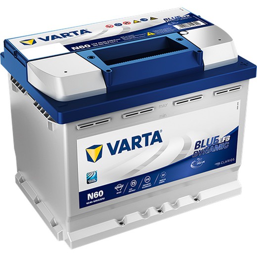 Batería EFB Varta Blue Dynamic 50 Ah – 550A (N50)