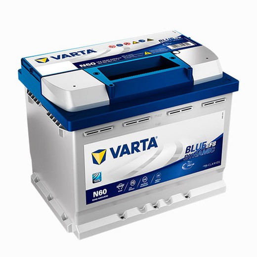 Batería EFB Varta Blue Dynamic 65 Ah – 650A (N65) para Vehículos Asiáticos