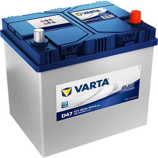 Batería Varta Blue Dynamic 60 Ah – 540A (D47)