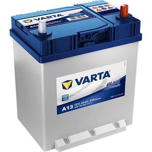 Batería Varta Blue Dynamic 40 Ah – 330A (A13)