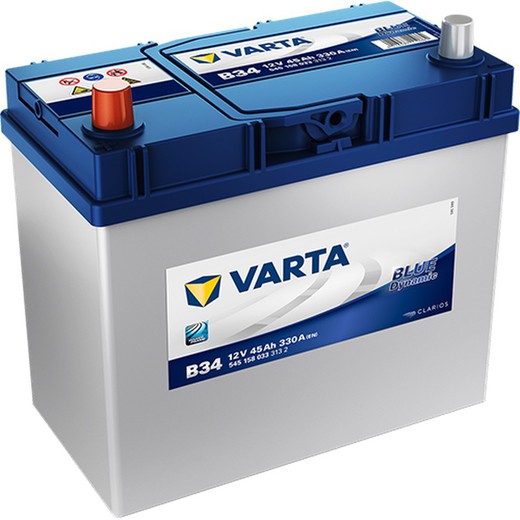 Batería Varta Blue Dynamic 45 Ah – 330A (B34)