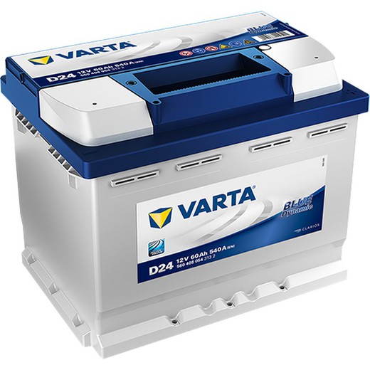 Batería Varta Blue Dynamic 60 Ah – 540A (D24)