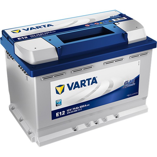 Batería Varta Blue Dynamic 74 Ah – 680A (E12)