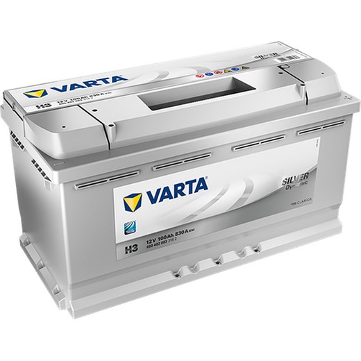 Bateria Varta Silver Dynamic 100 Amp. 830A (H3)