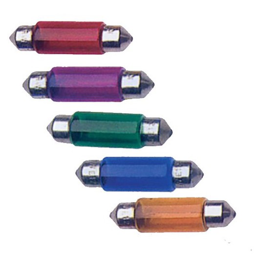 Juego de Lámparas de plafon en 12 V. 10 W. 42 mm. en colores