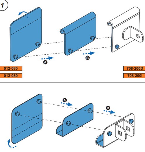 Fijación Escalera Sprinter (06>18>) H2 - Crafter (06>17) H2