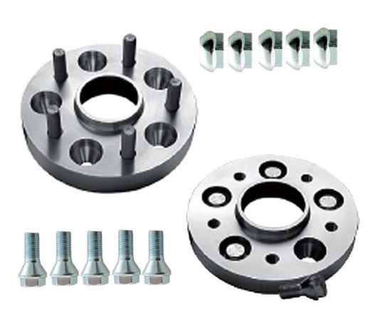 Kit Separadores doble centraje + doble fijaci髇 para turismo Hyundai