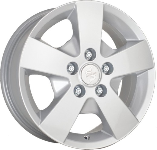 Llanta ATRIA marca Eta beta anclaje 5X118 diametro 15 (Ancho: 6.50 - ET: 50) Acabado Silver