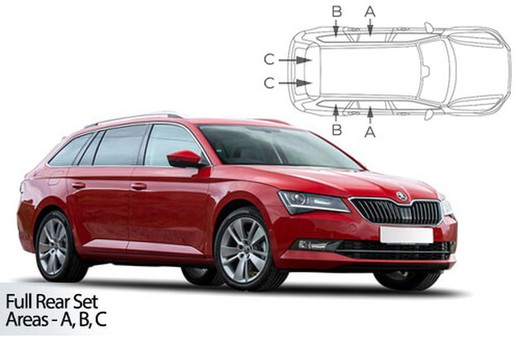 Parasol a medida Skoda SuperB Familiar 15>