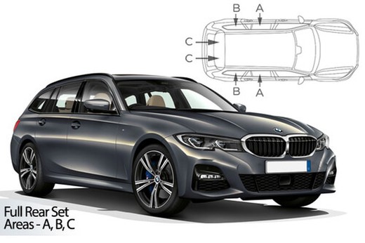 Parasoles a medida BMW Serie 3 (G21) familiar 19>