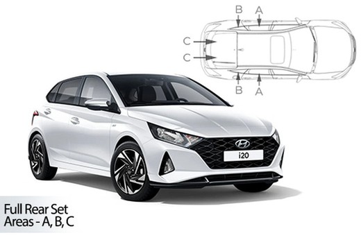 Parasoles a medida Hyundai I20 5P. 2020>