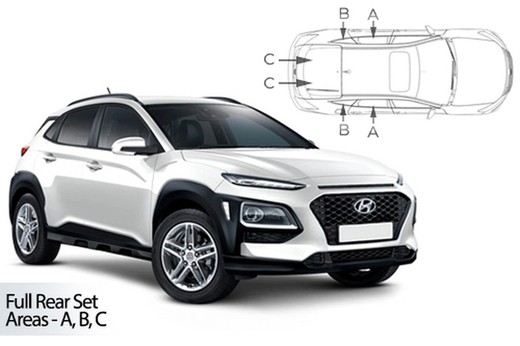 Parasoles a medida Hyundai Kona 17>23