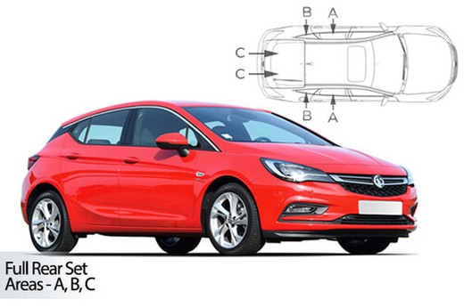 Parasoles a medida Opel Astra 5p. 15>22