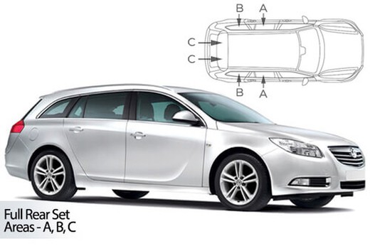 Parasoles a medida Opel Insignia Familiar 09>17