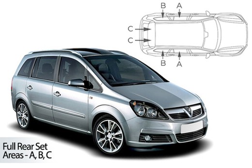 Parasoles a medida Opel Zafira b 5p. 05>14