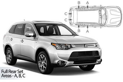 Parasoles a medida para Mitsubishi Outlander 13>22