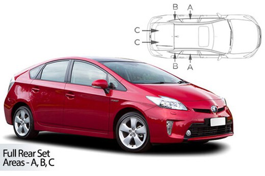 Parasoles a medida Toyota Prius 5p. 09>15