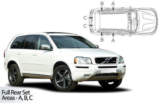 Parasoles a medida Volvo XC90 03>14