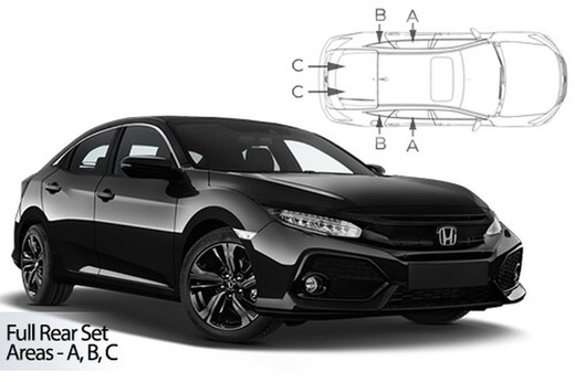 Parasoles a medida para Honda Civic 5p. 15>22