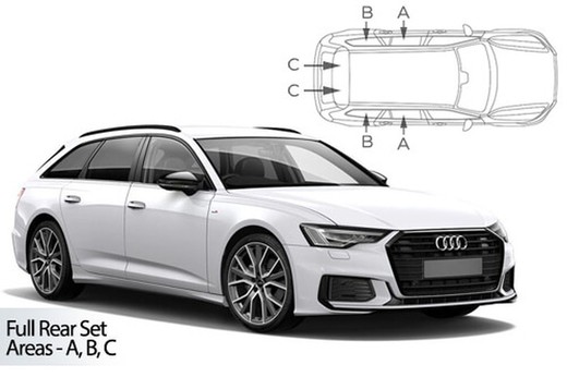 Parasoles a medida Audi A6 Avant 2018>