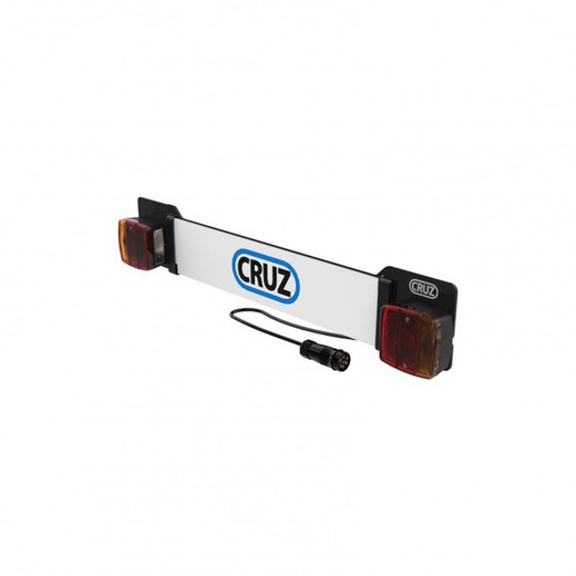Porta placas con luz CRUZ Lightboard Basic 7 pins EUR