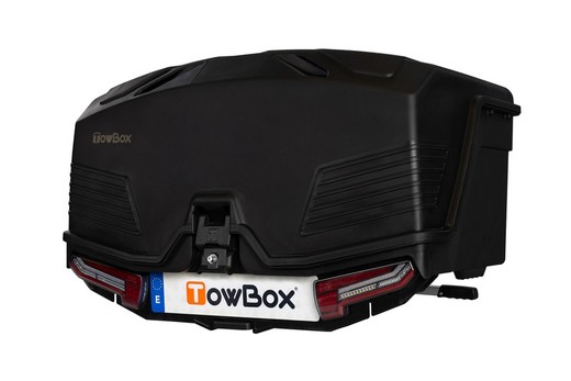 TowBox Alpha: Cofre de Remolque Aerodinámico con Luces LED y Alta Capacidad de Carga