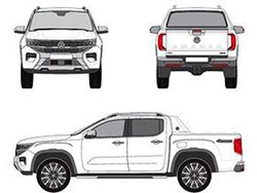 Amarok 4p Doble Cabina 23> con barras