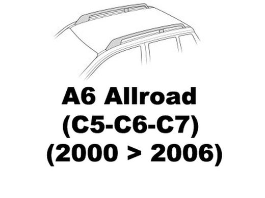 A6 Allroad  06>11 y 12>18 con barras