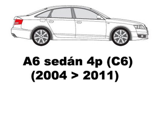 A6 sedán 4p (C6) (04>11)