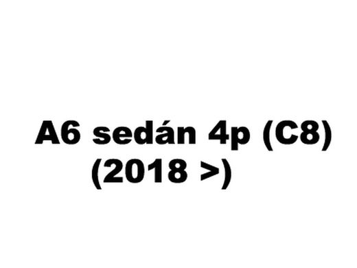 A6 sedan 4p. (C8) 2018>